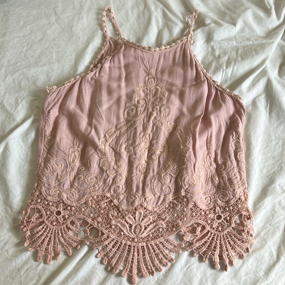 Crochet tank top